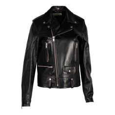 Elevate Your Style With The Timeless Rebelliousness Of The Saint Laurent Biker Jacket In Black Leather. Crafted In Italy From The Finest Lamb Leather, This Jacket Exudes A Sense Of Edgy Sophistication. Complete With Silver-Toned Metal Zips And Stud Details, It Effortlessly Embraces The Classic Biker Aesthetic. The Abundance Of Pockets Adds A Practical Yet Stylish Element, While The Slightly Cropped Fit Adds A Touch Of Femininity, Making It A Must-Have Statement Piece For Your Wardrobe. Saint Lau Biker Aesthetic, The Saint, Biker Jacket, Saint Laurent, Sense, In Italy, Black Leather, Jackets & Coats, Jackets For Women