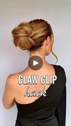 68K views · 15K reactions | You can create so much volume with a claw clip!

☀️The size of the claw clip creates the size of the volume of your hairstyle.

You can use any claw clip. 

➡️ But the claw clips from @doouup are light as a feather. This claw clip holds your hair very well and therefore lasts all day👌.

One tip for this hairstyle:
To ensure that style lasts all day, you should secure the hair with hairpins. This way, it will last all day.

Have fun trying - SAVE for later and FOLLOW for more ☺️
.
.
.
#clawcliphairstyle #clawcliphack #updo #bunhairstyle #hairstylist | Claudia | Hairstyles Easy Care Hairstyles, Easy Hair Updos, Clip Hairstyles, Long Hair Updo, Peinados Fáciles Para Cabello Corto, Light As A Feather, Effortless Hairstyles, Hair Affair, The Claw