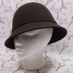 Vintage Trixie 100% Wool Cloche Hat M Nwotvintage 1990snew (Never Worn) No Tags.Mldeep Brown Hat Opening 7brim 10please Let Me Know If You Have Any Questions.Happy To Receive Reasonable Offers And Encourage Bundles!!Thank You For Visiting My Closet!! Chanel Bucket Hat, Disney Princess Backpack, Gucci Bucket Hat, Princess Backpack, Ladies Dress Hats, Wool Cloche Hat, Cloche Hats, Brown Hat, Pom Pom Beanie Hat