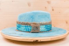 Handmade Mediterranean Turquoise Fedora Unisex Wide Brim Merino Wool Felt Woman Fedora Felt Gift for Her Gift for Him - Etsy Handmade Blue Fedora With Flat Brim, Handmade Blue Fedora With Curved Brim, Handmade Blue Wide Brim Fedora, Blue Bohemian Fedora With Curved Brim, Blue Bohemian Fedora With Short Brim, Blue Summer Fedora For Festivals, Artisan Blue Fedora With Short Brim, Artisan Blue Fedora With Curved Brim, Bohemian Blue Fedora With Flat Brim