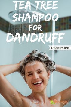 A great natural shampoo for dandruff is tea tree shampoo. Find the best tea tree shampoo for dandruff at theskincarereviews.com #teatreeshampoo #dandruffshampoo #bestteatree Hairstyle Ideas Straight Hair, Best Tea Tree Oil, Shampoo For Dandruff, Hair Care For Men, Black Hair Products, Tea Tree Oil Shampoo, Hair Perms