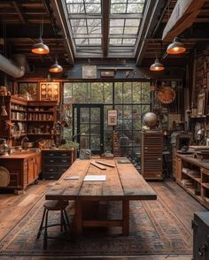 Art Studio Design, Hobby Room, Garage Design, Studio Space, Dream House Decor, Home Office Design