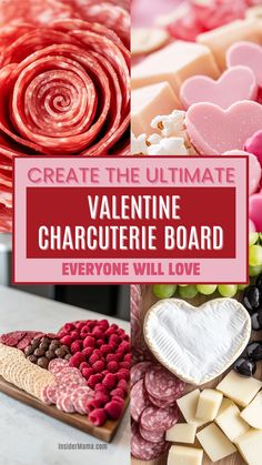 the ultimate valentine's day charcuterie board for everyone will love