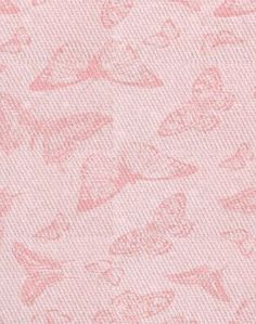 a pink and white background with small fish on it