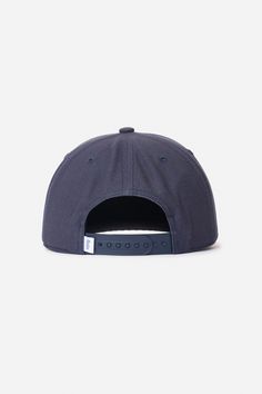 Made with the same high quality and durability as our surf trunks, the Katin headwear collection offers both style and comfort with every wear. The Tempest Hat is made from a cotton twill featuring custom embroidery. 100% Cotton canvas Custom Katin embroidery Snapback closure 5 panel unstructured Sporty Cotton Dad Hat With Flat Bill, Navy Cotton Hat With Logo Patch, Cotton Snapback Hat For The Beach, Navy Six-panel Snapback Hat For Outdoor, Navy Six-panel Outdoor Snapback Hat, Blue Cotton 5-panel Baseball Cap, Navy Casual Snapback Hat For Streetwear, Navy Cotton Six-panel Hat, Beach Cotton Snapback Hat With Flat Bill