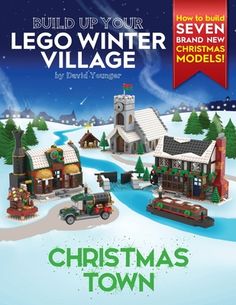 Expand your LEGO Winter Village with these brand new models! This holiday season, get ready to grow your LEGO winter wonderland! Within these pages you'll find complete instructions and full brick lists to build a collection of brand new Winter Village models, as well as step-by-step guidance on how to buy all the pieces you'll need through Bricklink.com - LEGO's official online marketplace. In this book, create the ultimate quaint and cozy Christmas town with instructions for: a Chocolate Facto Lego Gingerbread House, Lego Christmas Village, Lego Winter Village, Lego Winter, Village Christmas, Lego Christmas, Lego Activities, Winter Village, Lego Room