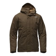 The North Face Tweed Stanwix Jacket Men's The North Face Winter Outdoor Work Outerwear, The North Face Winter Outerwear For Outdoor Work, Brown Sport Coat For Winter Outdoor Activities, The North Face Weatherproof Winter Outerwear, Winter Outerwear For Outdoor Work With Double-lined Hood, The North Face Weatherproof Outerwear For Cold Weather, The North Face Winter Hooded Jacket With Detachable Hood, The North Face Winter Outerwear With Double-lined Hood, The North Face Parka For Outdoor Fall Use