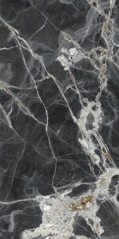 black and white marble textured with gold veining on the edges, as seen from above