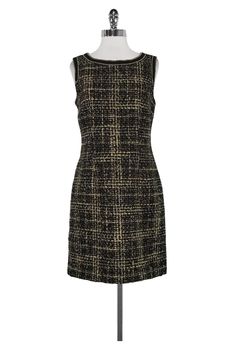 Fashion 1950, Short Casual Dress, Mid Century Fashion, Comfy Flats, Flannel Dress, Trina Turk Dresses, Brown Tweed, Short Dresses Casual, Tweed Dress