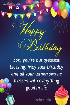 happy birthday son Happy Birthday Wishes Son From Mom, Birthday Wishes Son Boys, Happy Birthday Wishes For A Son, Bday Wishes For Son, Happy 20th Birthday Son, Happy Bday Son, Son's Birthday Wishes From Mom, Happy Birthday To Son, Happy Birthday To Our Son