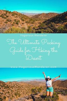 the ultimate packing guide for hiking the desert