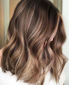 15 Ideas For Light Brown Balayage - Society19 Brunette Ombre, Vegan Hair, Hair Color Techniques, French Hair