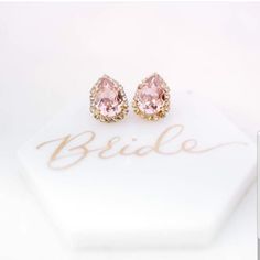 Thank you so much @christinaravago for taking this beautiful picture of our iconic Blush Earrings. I ❤ it ! Pear-shaped Clip-on Earrings For Wedding, Pear-shaped Clip-on Wedding Earrings, Pink Teardrop Wedding Earrings, Pear-shaped Rose Gold Earrings For Wedding, Rose Gold Pear-shaped Wedding Earrings, Pink Clip-on Earrings For Wedding, Unique Bridal Jewelry, Blush Earrings, Non Pierced Earrings