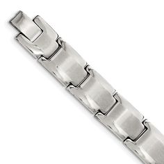 JewelryWeb Stainless Steel Polished and Brushed ID Bracelet  9 Inch >>> Check out this great product. (This is an affiliate link) #anklets Stainless Steel Polish, Id Bracelets, Jewelry Online Shopping, Fold Over, Anklets, Jewelry Shop, Jewelry Gifts, Gifts For Women, Convenience Store Products