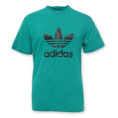 Graphic Tee Sports Shirt In Green, Green T-shirt With Three Stripes Branding For Sports, Sporty Green T-shirt With Three Stripes Branding, Green Sporty Shirt With Logo Print, Sporty Green Shirt With Logo Print, Adidas Green Sports T-shirt, Adidas Green T-shirt For Sports, Casual Green Adidas T-shirt, Green Adidas T-shirt For Streetwear