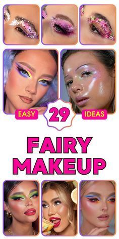 Pixie Makeup Looks, Natural Fairy Makeup, Fairy Makeup Tutorial, Fairy Eye Makeup, Leaf Accessories, Makeup Soft Glam, Beach Breakfast, Nature Nails, Pixie Makeup