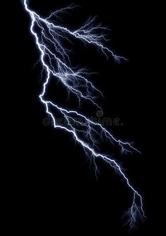 a lightning bolt in the dark sky with bright lightening on it royalty images and clipping