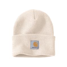 Carhartt Hat, Carhartt Beanie, Logo Sewing, Knit Hat For Men, White Beanies, Stocking Cap, Carhartt Women, Watch Cap, Cuffed Beanie