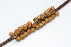 Miriam Haskell Wood Necklace Vintage Polished Bead Bracelet, Vintage Polished Beads Bracelet, Vintage Polished Beads Bracelet Jewelry, Vintage Large Beads Bracelet Jewelry, 1930s Jewelry, Miriam Haskell Necklace, Miriam Haskell Jewelry, Jewelry Wood, Genuine Love