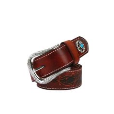 Leather belts for women Western Brown Belt Buckles With Silver Buckle, Adjustable Brown Belts With Silver Buckle, Adjustable Brown Belt With Silver Buckle, Brown Adjustable Belt With Silver Buckle, Western Leather Belt, Embossed Pattern, Classic Office, Belt For Women, Tabletop Accessories