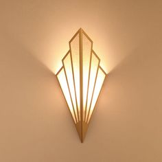 a light that is on the side of a wall