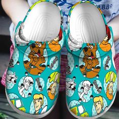 Bubblicious Gum, Crocband Crocs, Paint Cartoon, Scared Face, Pitcher Decor, Turquoise Pattern