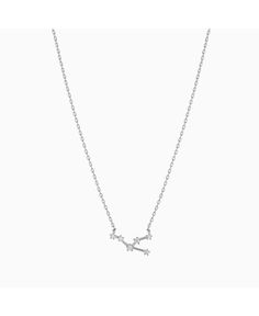 in stock Taurus Constellation, Constellation Necklace, 12 Zodiac, Zodiac Constellations, Store Signs, Necklace Silver, Constellations, Pick Up, In Store