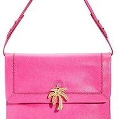 Juicy Couture Leni Charm Shoulder Bag Pink Color (New With Tag) Pink Clutch Shoulder Bag With Gold-tone Hardware, Luxury Pink Shoulder Bag With Magnetic Closure, Designer Pink Clutch Shoulder Bag, Pink Designer Clutch Bag, Designer Pink Clutch Bag, Luxury Pink Bag With Magnetic Closure, Luxury Pink Bags With Magnetic Closure, Elegant Pink Shoulder Bag With Magnetic Closure, Designer Pink Bag With Magnetic Closure