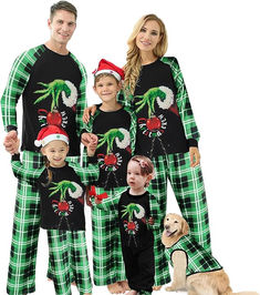 Funny Design: The Christmas family pajamas including plaid, Cute truck with Christmas Tree,Reindeer Family,Merry Christmas Lettering with some Christmas element! The classic element is such a popular and stylish design your family will want to wear them year round
Happy Holiday: Whether it's for the family photo, Christmas morning, or all winter long, these family two-piece pajamas are a must for a festive family holiday celebration.Pull on these funny Christmas family pajamas and snuggle up under the covers with your family! They'll help you stay warm on chilly nights Christmas Pajama Pictures, Baby Christmas Pjs, Sleepwear Outfits, Holiday Pjs, Long Johns Pajamas, Family Pajama Sets