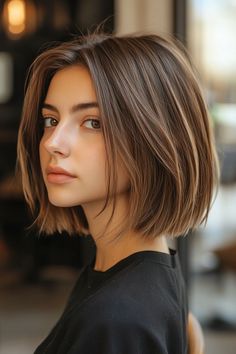 Neutral Blonde, Fall Hair Cuts, Bob Haircut With Bangs, Haircut Inspiration, Bob Hairstyles For Fine Hair, Hair Colours