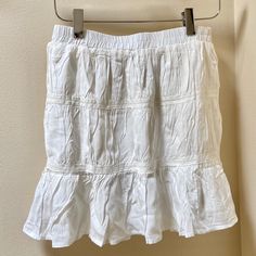 Super Cute White, Summer, Flowey Miniskirt Nwt From Princess Polly Size 2 White Mini Skirts, White Mini Skirt, Dream Style, Cute Fits, White Summer, Fit Inspo, Princess Polly, Fitness Inspo, Mini Skirt