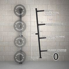 a diagram showing the different types of barbells and their attachments for each type of exercise