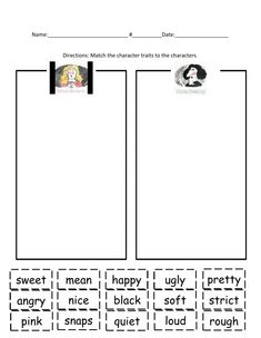 a worksheet with pictures and words on it