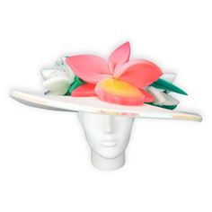 Get this Awesome Orchid Bride Large Wide Brim HatToday!This Orchid Bride Large Wide Brim Hat will definitely make you stand out at your next Party, Wedding, Corporate Event, Birthday, Quinceanera, or Halloween Party! Product Details:✓Made in the USA✓Handmade✓High Quality Foam✓One Size Fits Most✓Customizable to your preferences"This is where your party starts". Give your next party a new life and rediscover your youth with Foam Party Hats.Foam Party Hats GuaranteeAt Foam Party Hats we believe our Cheap Curved Brim Hat For Costume Party, Tropical Party Hats, Cheap Wide Brim Hat For Party, Luxury Curved Brim Party Hat, Whimsical Flower Costume Hats For Party, Adjustable Hats For Church Carnival, White Beach Costume Hat With Short Brim, White Curved Brim Costume Hat For Beach, White Short Brim Beach Hat