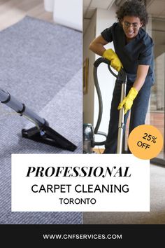 the professional carpet cleaning service is available for all types of carpets and up to 25 % off