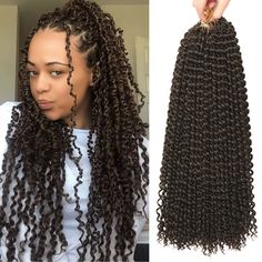 PRICES MAY VARY. ☀ Passion Twist Hair Is Made Of 100% High-quality Low-temperature Flame-Retardant Synthetic Fiber. ☀ Water Wave Crochet Hair is Soft And Bouncy;Lightweight; Itch-free;No smell; No Tangle;No shedding; Smooth; Tight; Very easy to twist and install; Natural & Stylish looking; Hold a long time. ☀ Passion Twist Braiding Hair Specification:Length: 18 inch, Weight: 80g/Pack,22 strands/pack,2 packs/lot. Usually 6-7 Packs Are Enough To Full A Head. 2 packs can be used for color matching Expression Braiding Hair, Water Wave Crochet Hair, Passion Twist Crochet, Passion Twist Hair, Water Wave Crochet, Spring Twist Hair, Jumbo Braiding Hair, Wave Crochet, Braids Black