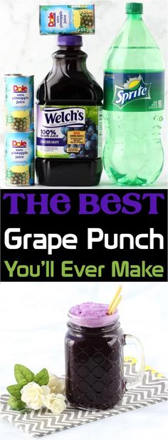 the best grape punch you'll ever make