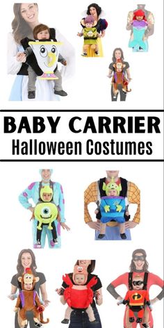 baby carrier halloween costumes for babies and toddlers to make them look like they're wearing