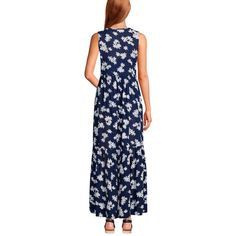 You'll feel breezy at the beach with this women's Lands' End sheer tiered maxi swim cover-up dress.Click on this WOMEN'S GUIDE to find the perfect fit and more! You'll feel breezy at the beach with this women's Lands' End sheer tiered maxi swim cover-up dress. Click on this WOMEN'S GUIDE to find the perfect fit and more! FEATURES Woven construction Straight hem No closure - pullover styling Sleeveless Unlined SplitneckFIT & SIZING 52.5-in. length from shoulder to hemFABRIC & CARE Modal Machine wash Imported Size: X Small. Color: Black. Gender: female. Age Group: adult. Pattern: Solid. Tiered Maxi Dress For The Beach, Tiered Beach Season Vacation Dress, Tiered Maxi Dress For Summer Vacation, Flowy Tiered Summer Maxi Dress, Tiered Beachwear Dress For Beach Season, Tiered Beach Dress For Beach Season, Summer Tiered Maxi Dress For Beach Season, Flowy Tiered Maxi Dress For Beach Season, Tiered Beachwear Dress For Vacation