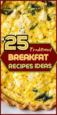 25 traditional breakfast recipes that are easy to make