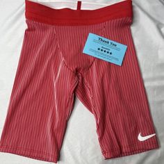 ad eBay - Find many great new & used options and get the best deals for Nike Pro Elite 1/2 Tights Team Issued Track Field USA AO8152-XXX Size XS Red at the best online prices at eBay! Free shipping for many products! Track Field, Nike Pros, Mens Activewear, Track And Field, Active Wear, Tights, Track