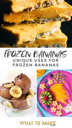 what to make frozen bananas unique uses for frozen bananas