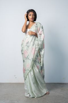 Nithya's Beautiful Silk Batik Sari is made with the skills of Sri Lankan traditional artisans. Saree Size: 7 Yard Saree including the Jacket piece. Occasion: Casual Wear, Wedding Wear, Party Wear Wash: Dry Clean Only IMPORTANT: Kindly provide your Mobile No. whenever you make payment because it's mandatory for standard shipping Services to contact you on the delivery. (Shipping upgrades available in the cart) Nithya is a Sri Lankan label which aims to re-invent ancient crafts and introduce it to new marks. The brand was launched by Nithya Lamahewa in 2012 and uses the skills of old hand-loom and batik communities, combining it with cutting-edge design to create unique collections. Nithya pushes the conventional boundaries of the craft creating new concepts like hand-loom denim saris and re Cotton Silk Pre-draped Saree For Wedding And Eid, Wedding Pre-draped Cotton Silk Saree With Resham Embroidery, Pista Green Cotton Silk Saree With Resham Embroidery, Pista Green Cotton Silk Blouse Piece For Wedding, Wedding Blouse Piece In Pista Green Cotton Silk, Wedding Cotton Silk Sharara With Pallu, Cotton Silk Sharara With Pallu For Wedding, Fitted Tussar Silk Saree With Sheer Dupatta, Transitional Season Wedding Cotton Silk Saree