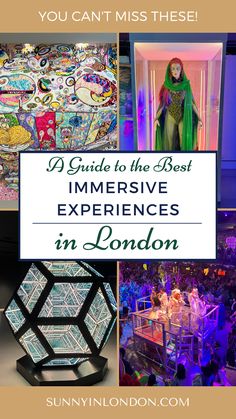 the best immersive experiences in london you can't miss these pinterest