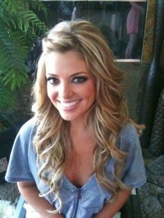 Hair, pin bangs back and curls.  Love the hair and love the make up Wedding Hair Down, Wedding Hair And Makeup, Great Hair, Down Hairstyles, Gorgeous Hair, Bridesmaid Hair, Pretty Hairstyles