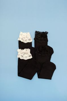 We combined the two colors of our Lace Ankle Socks into a convenient 2 pack featuring both black and cream lace options. Black Lace Socks, Lace Ankle Socks, Right To Choose, Lace Socks, Black And Cream, Cream Lace, Ankle Socks, Sale Event, The Two