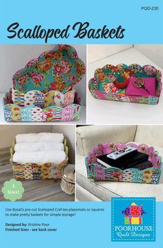 the instructions for this sewing project are easy to sew and can be used in many different ways