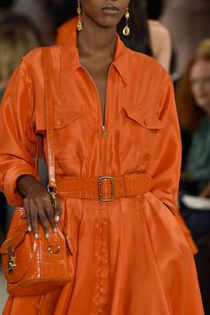 Pantone Orange, Simply Orange, Channel Orange, Hermes Orange, 90s Runway Fashion, New York Spring, Monochrome Fashion