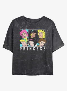 Please Note: wash pattern may varyLightweight 100% combed ring spun cottonWash cold; dry lowImportedListed in women sizes Crop T Shirt, Crop Tshirt, Womens Sizes, Disney Princess, Disney, Ring, Pattern, Christmas, T Shirt