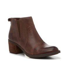 Born-Reegan Bootie With a quality leather upper, a solid block heel, and a timeless design, the Reegan booties from Born will become a pair you reach for year after year. The versatile pair will match with a variety of looks, while the leather construction is a durable material that wears well throughout the seasons. Click here for Boot Measuring Guide. Born Shoes, Block Heel Ankle Boots, Brown Leather Boots, Shoes Booties, Smooth Leather, Dark Brown, Leather Boots, Block Heels, Brown Leather